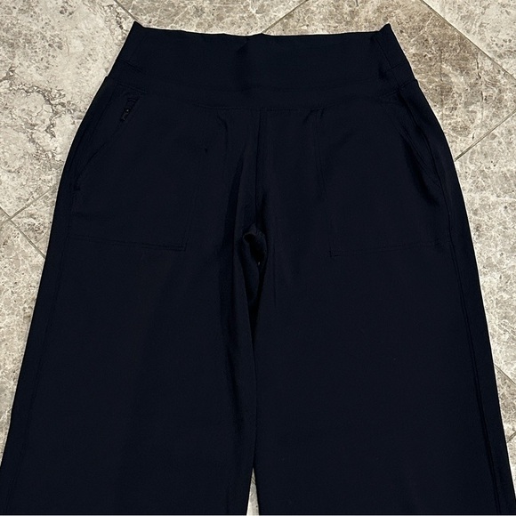 Athleta Venice High Rise Wide Leg Pant Black 982868 Women’s Medium - Picture 3 of 14